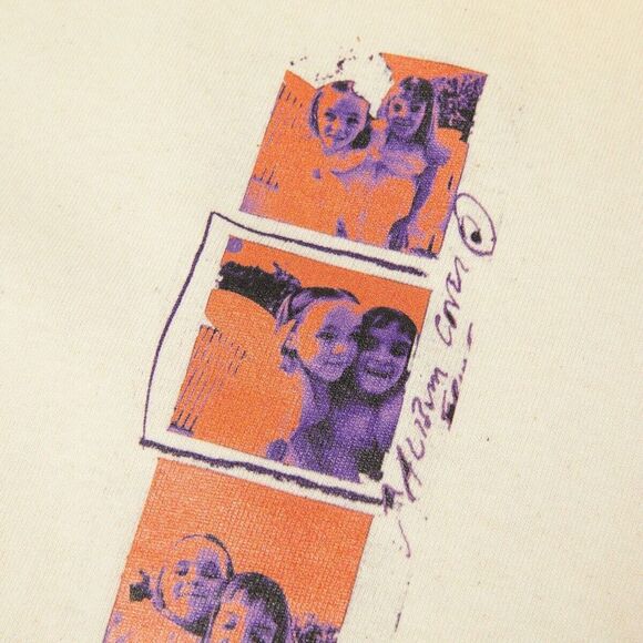 HUF X Smashing Pumpkins Bye June T-Shirt Bone Natural 2XL XXL NEW NWT - Picture 5 of 10